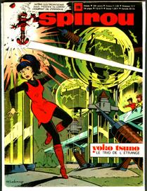 Magazine datant de 197?<br><b>Première Apparition de Yoko dans le magazine Spirou</b>